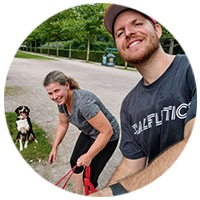 Barbara Testimonial Personal Training mit Hund