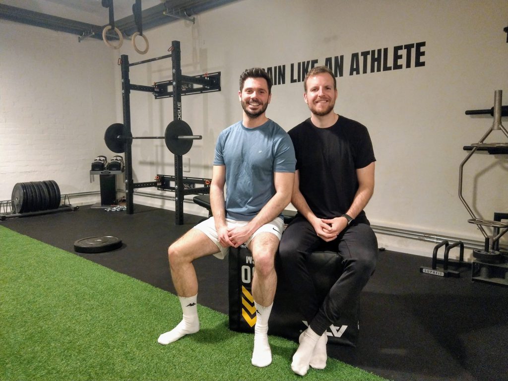 Leon Ralf mit Christopher bei Private Fitness