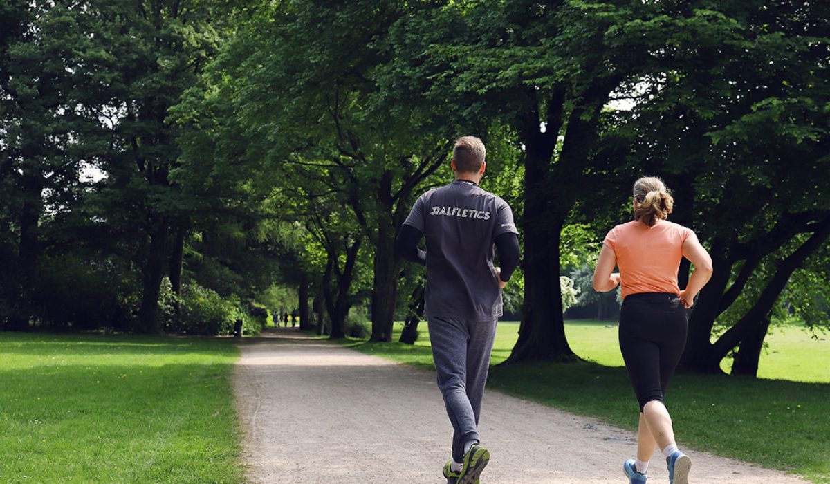 Lauftraining Hamburg im Stadtpark mit Personal Trainer