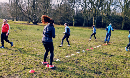 Lauftraining für Anfänger Stadtpark